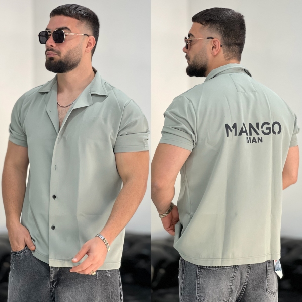 پیراهن مازراتی Mango سدری روشن