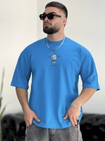 تیشرت 2نخ Stick آبی