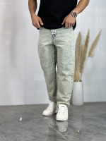 شلوار مام فیت جین Zara کثیف شور کد 71