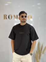 تیشرت دونخ پنبه Runner مشکی