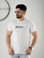 تیشرت اندامی wizard سفید