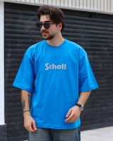 تیشرت SCHOTT آبی