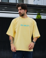 تیشرت NEW YORK CITY لیمویی