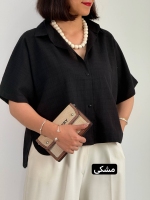 شومیز باکسی مرجان
