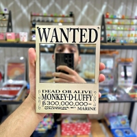 آینه فانتزی چوبی طرح wanted