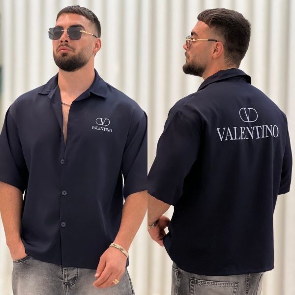 پیراهن مازراتی Valentino سرمه ای