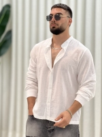 پیراهن Linen سفید