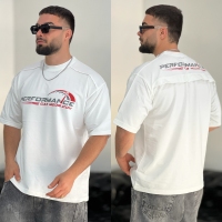 تیشرت 2نخ Speed سفید