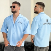 پیراهن مازراتی Balenciaga آسمانی