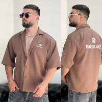 پیراهن مازراتی Balenciaga قهوه ای