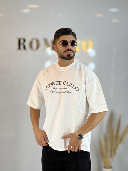 تیشرت دونخ پنبه Mc سفید