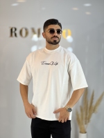 تیشرت دونخ پنبه Esse سفید
