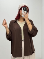 شومیز آستین دکمه اریانا