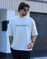 تیشرت CALIFORNIA سفید