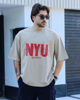 تیشرت NYU کرم