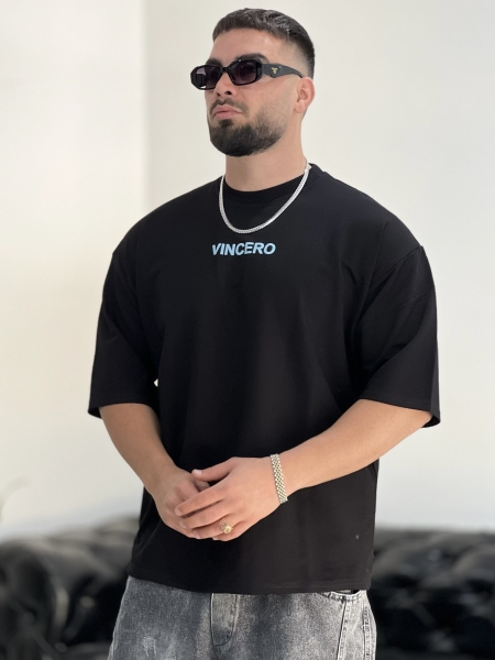 تیشرت 2نخ Victor مشکی