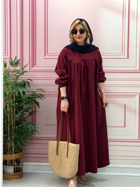 پیراهن مانتویی