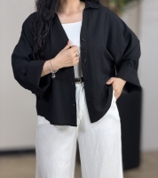 شومیز مشکی آیسان
