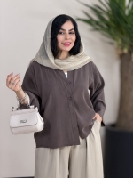 شومیز سیلک آهو