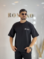 تیشرت دونخ پنبه Wfg مشکی