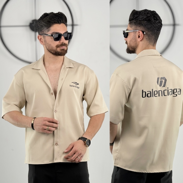 پیراهن مازراتی طرح balen کرم
