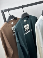 تیشرت نخ 26 پنبه سوپر ، چاپ مینیمال پفک FEAR OF GOD , باکسی