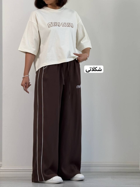 ست تیشرت و شلوار miu miu