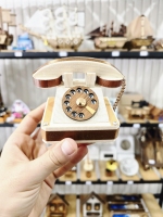 دکوری تلفن چوبی