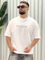 تیشرت 2نخ miumiu سفید