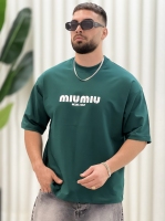 تیشرت 2نخ miumiu سبز