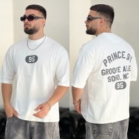تیشرت پنبه Prince سفید