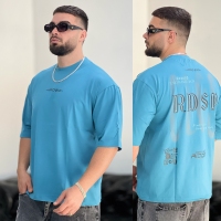تیشرت پنبه Trust آبی