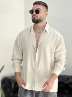 پیراهن آستین بلند ZARA کِرِم