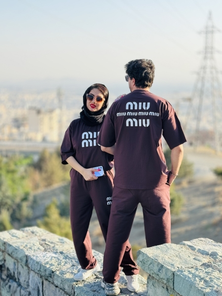 ست تیشرت اسلش دونخ پنبه