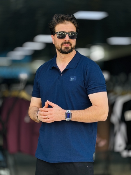 تیشرت جودون یقه دار