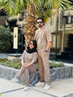 ست تیشرت اسلش دونخ پنبه