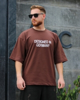 تیشرت DESIGNED IN GERMANY قهوه ای