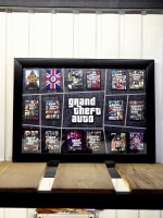 تابلو شیشه ای Gta