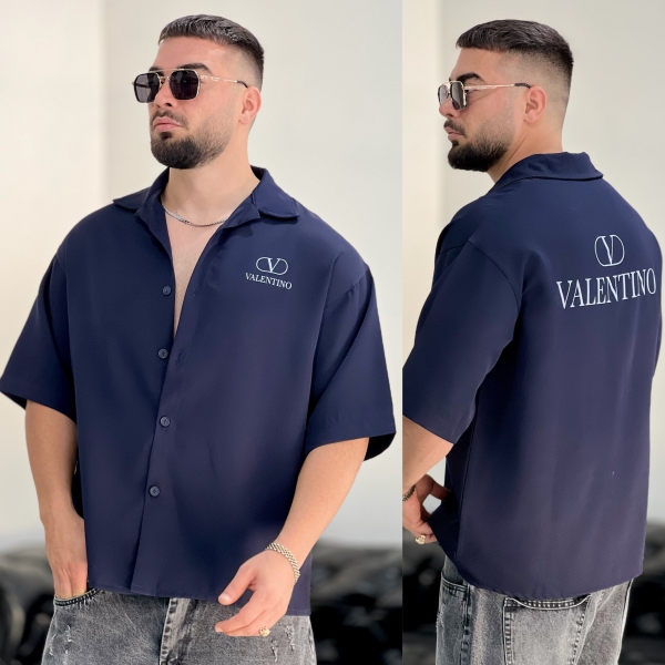 پیراهن مازراتی Valentino سرمه ای