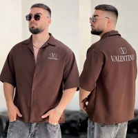 پیراهن مازراتی Valentino قهوه ای