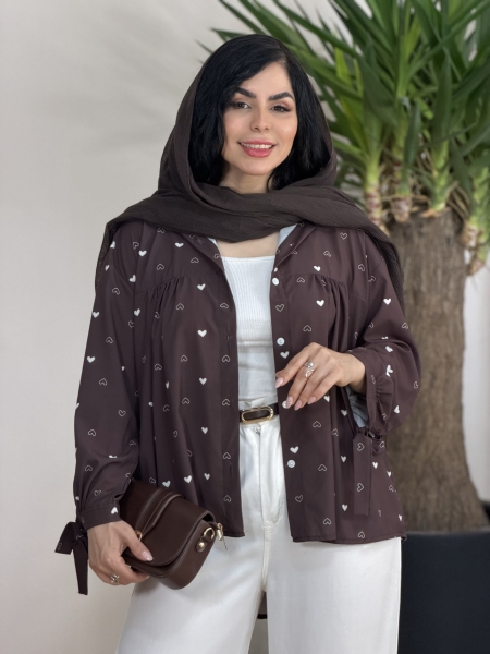 شومیز عروسکی قلبی