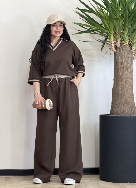 پلوشرت و شلوار آسوده