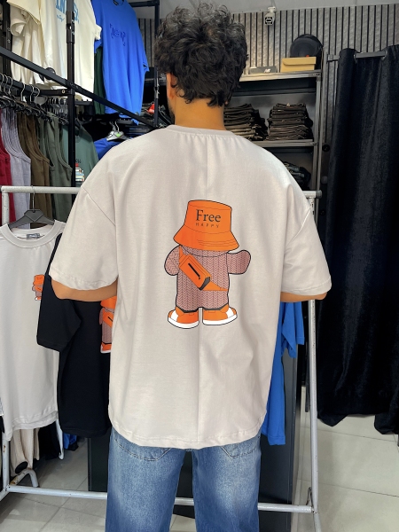 تیشرت دونخ FREE HAPPY