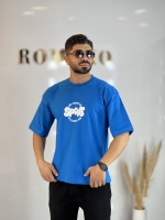 تیشرت دونخ پنبه Sport آبی