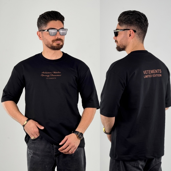 تیشرت 2 نخ Limited مشکی