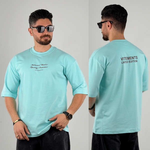 تیشرت 2 نخ Limited ابی