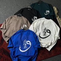 تیشرت 2 نخ پنبه لش باکسی گلدوزی ( بسته 20 عددی ) هر عدد 750 تومان