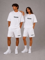 ست تیشرت وشلوارک PEGADOR سفید