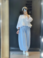 ست بامبر با شلوار سندبادی