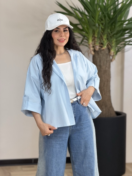 شومیز باکسی مریدا